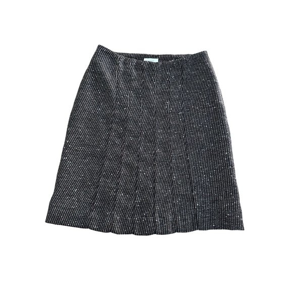 GUNEX Brown Wool Blend Women's Skirt Size US 6 - Picture 1 of 6